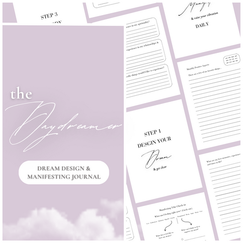 The Digital Daydreamer: Dream Design & Manifesting Journal PDF